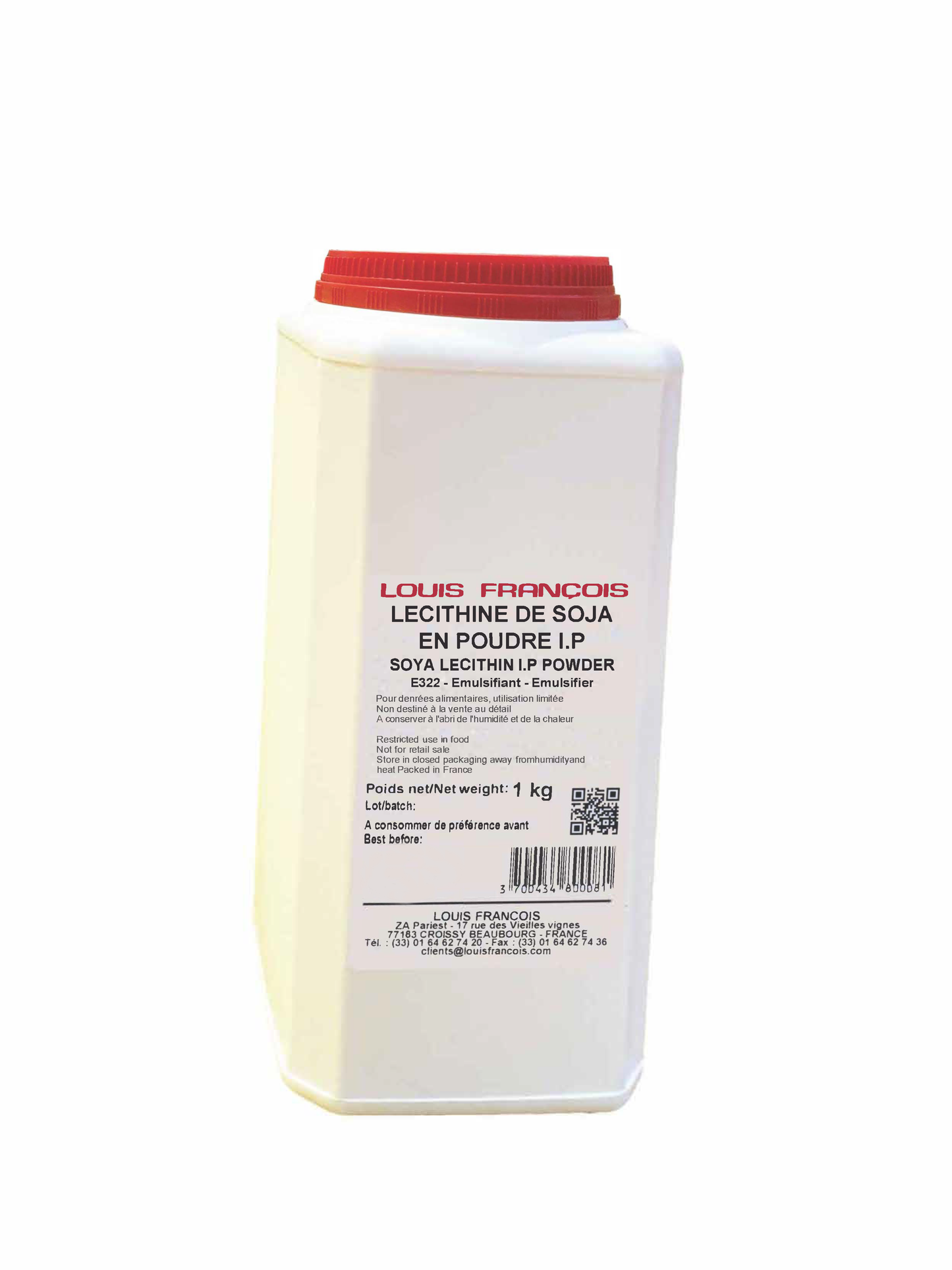 大豆レシチン(粉末)1kg Powdered Soy Lecithin 1kg