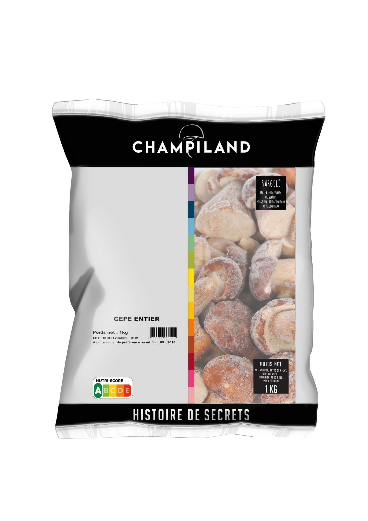 冷凍ポルチーニ / セップ ホール 1Kg EU Frozen Porcini Whole 1Kg EU