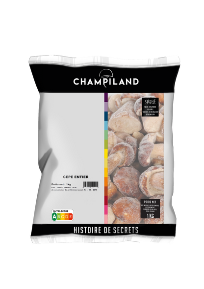 冷凍ポルチーニ / セップ ホール 1Kg EU Frozen Porcini Whole 1Kg EU