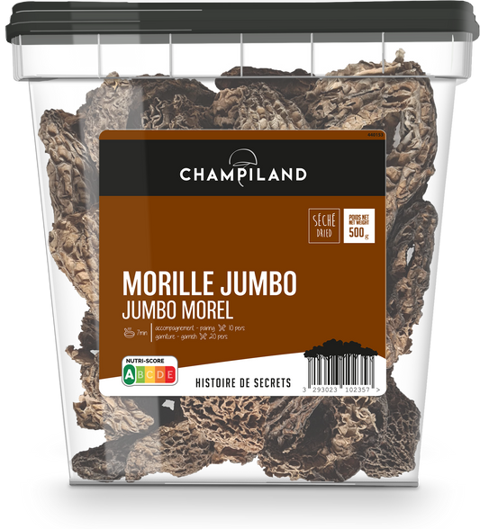 乾燥モリーユジャンボ 250g CN Dried Morel Jumbo 250g CN