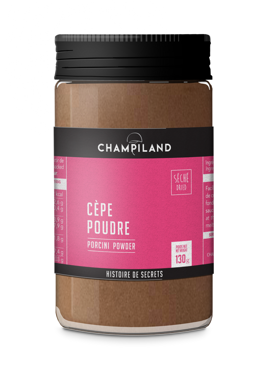 乾燥ポルチーニパウダー 130g （EU以外）Dried Porcini Powder 130g Europe