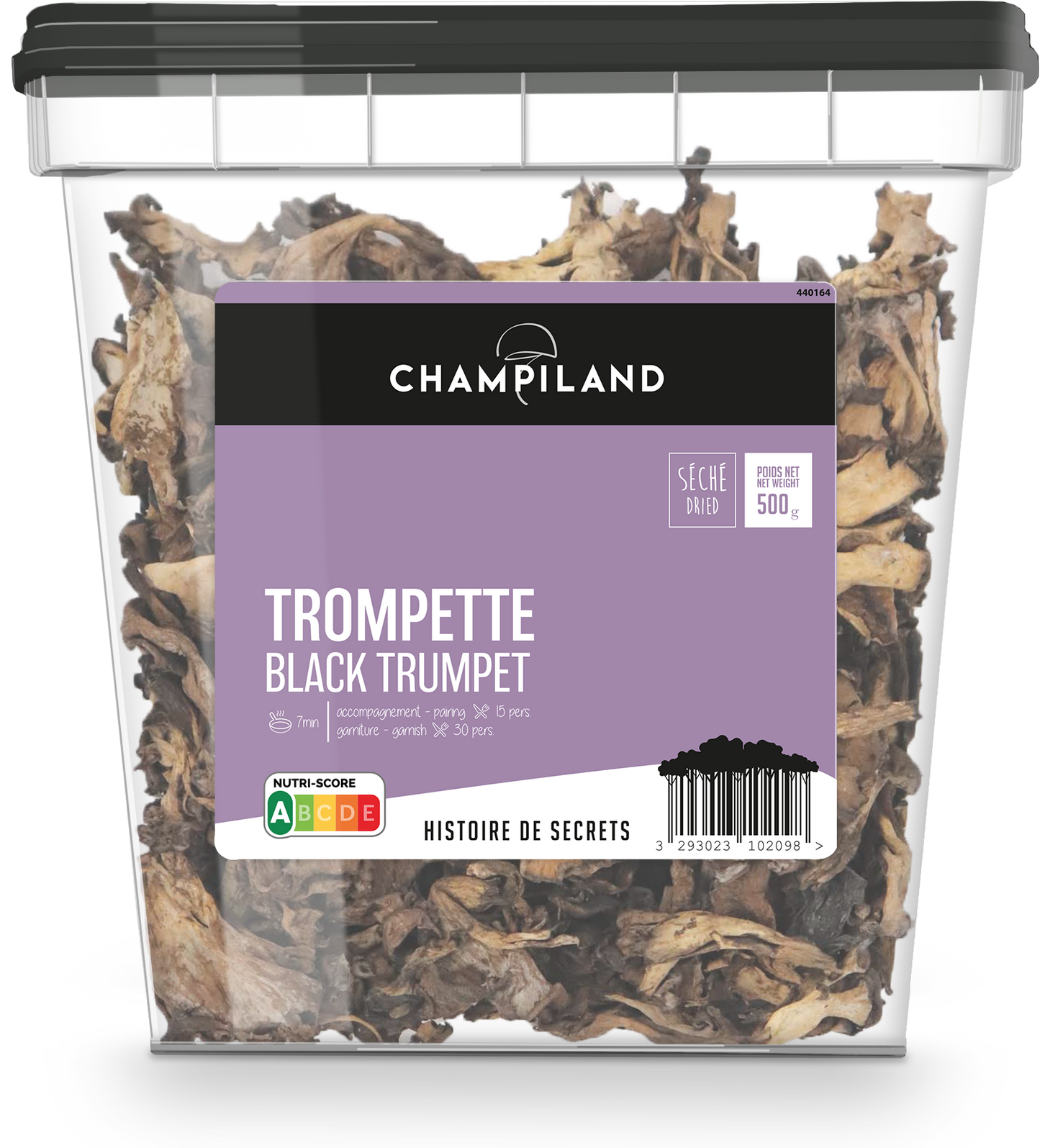 乾燥ブラックトランペット 500g （EU以外）Dried Black Trumpet 500g Europe