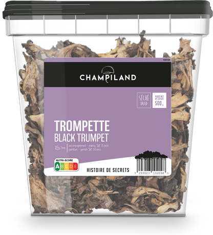 乾燥ブラックトランペット 500g （EU以外）Dried Black Trumpet 500g Europe