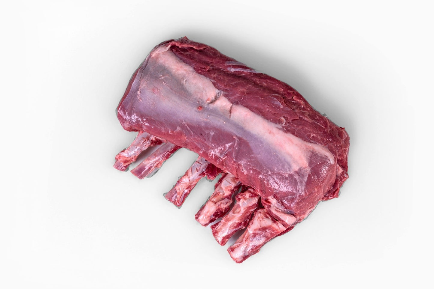 冷凍仔牛リブ（５/６骨ラックカット）1.8～2.4kg Frozen Veal Rib Rack (5/6 Bones) 1.8～2.4kg