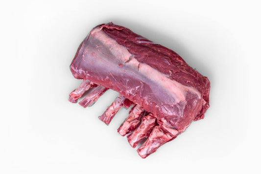 冷凍仔牛リブ（５/６骨ラックカット）1.8～2.4kg Frozen Veal Rib Rack (5/6 Bones) 1.8～2.4kg