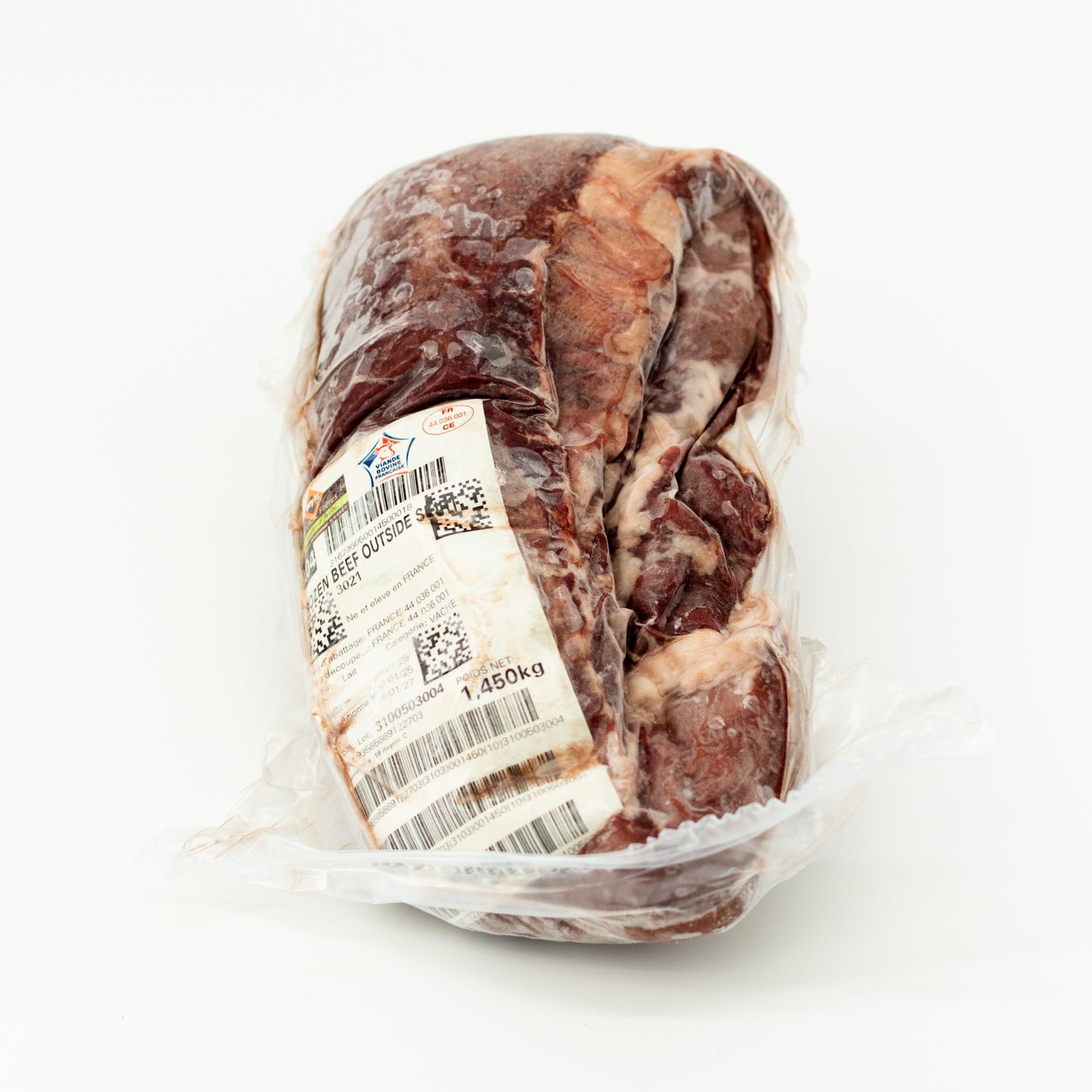 冷凍フランス産牛ハラミ  1.0-1.6 Kg Frozen French Beef Harami (Outside Skirt Steak) 1.0-1.6 Kg