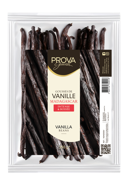 マダガスカル　バニラビーンズ　250g  Madagascar Vanilla Beans 250g