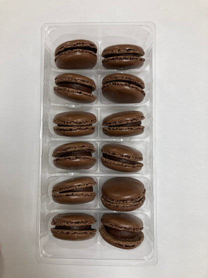 冷凍チョコレートマカロン Frozen Chocolate Macarons