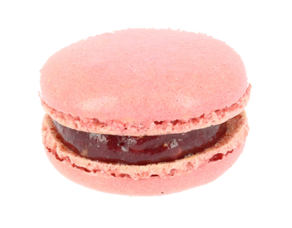 冷凍ラズベリーマカロン Frozen Raspberry Macarons