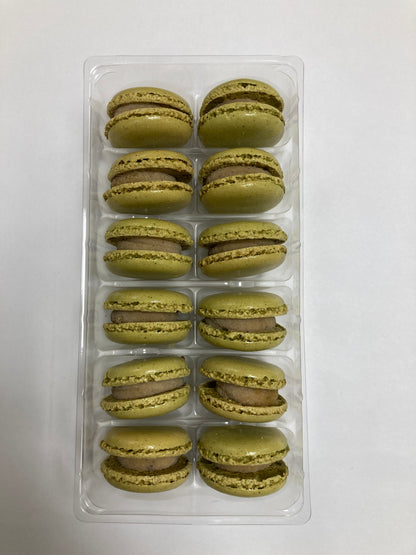 冷凍ピスタチオマカロン Frozen Pistachio Macarons